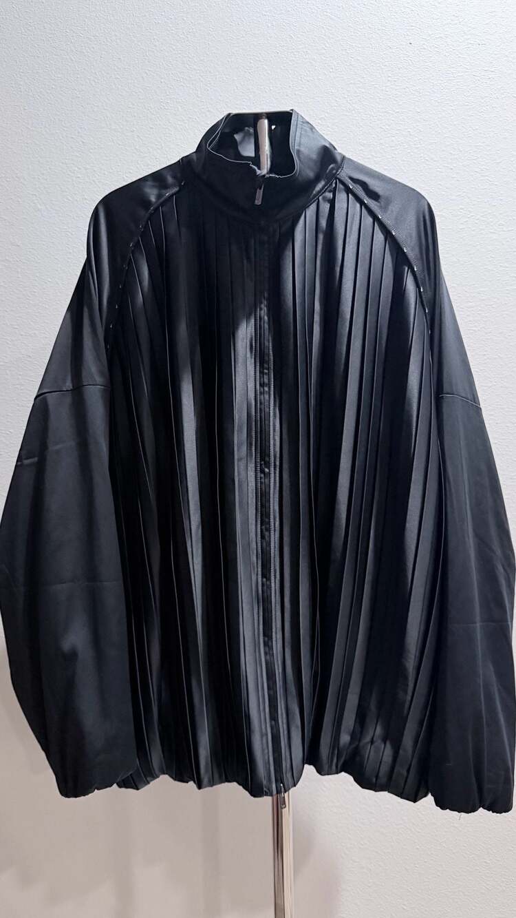 Nike Sportswear Collection Pleated Track Jacket Black Size L